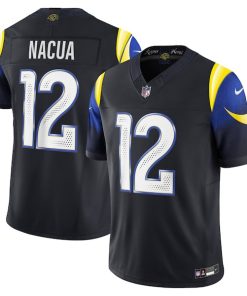 Puka Nacua Los Angeles Rams Nike 2025 Rivalries Collection Limited Jersey - Midnight Blue