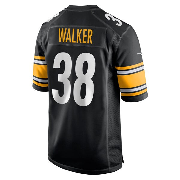 Mykal Walker Pittsburgh Steelers Nike Team Game Jersey - Black - Image 3