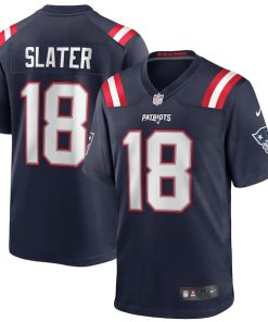 Matthew Slater New England Patriots Nike Game Player Jersey - Navy