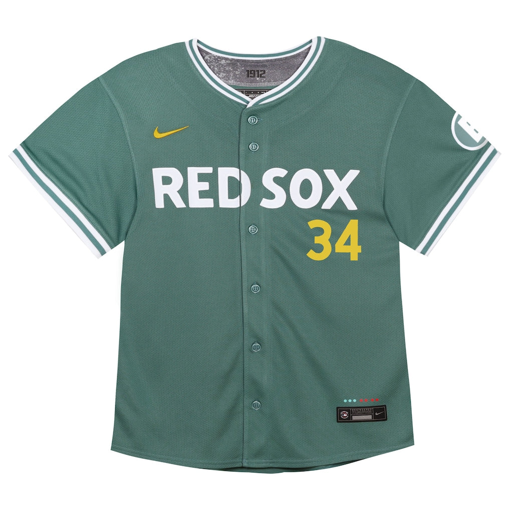 David Ortiz Boston Red Sox Nike Toddler 2025 City Connect Limited Retired Player Jersey - Green - Image 2