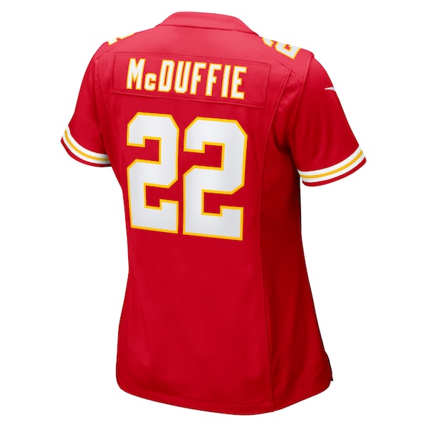 Trent McDuffie Kansas City Chiefs Nike Women's Game Jersey - Red - Image 3