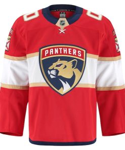 Alternative view of Florida Panthers  Home Authentic Pro Custom Jersey - Red