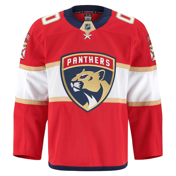 Florida Panthers Home Authentic Pro Custom Jersey - Red - Image 2