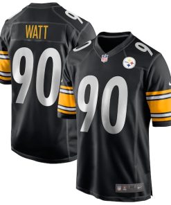 T.J. Watt Pittsburgh Steelers Nike Game Jersey - Black