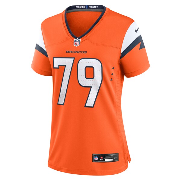 Matt Peart Denver Broncos Nike Women's Team Game Jersey - Orange - Image 2