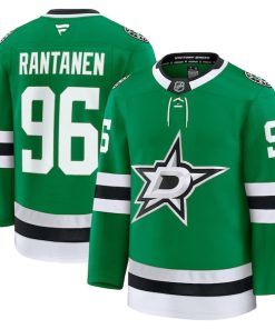 Mikko Rantanen Dallas Stars  Home Premium Jersey - Kelly Green
