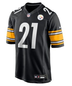 Alternative view of Chuck Clark Pittsburgh Steelers Nike Team Game Jersey -  Black