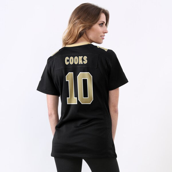 Brandin Cooks New Orleans Saints Nike Womens Game Jersey - White - Image 3
