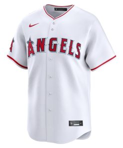 Alternative view of Los Angeles Angels Nike Youth Home Limited Jersey - White