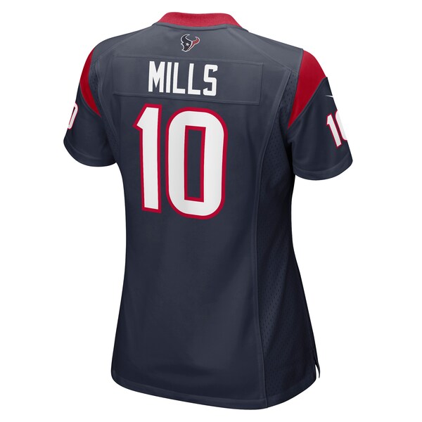 Davis Mills Houston Texans Nike Women's Game Jersey - Navy/White - Image 4