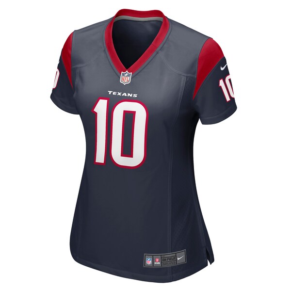 Davis Mills Houston Texans Nike Women's Game Jersey - Navy/White - Image 3