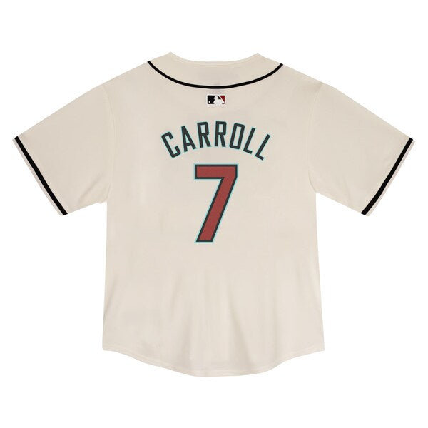 Corbin Carroll Arizona Diamondbacks Nike Toddler Home Game Jersey - White - Image 3