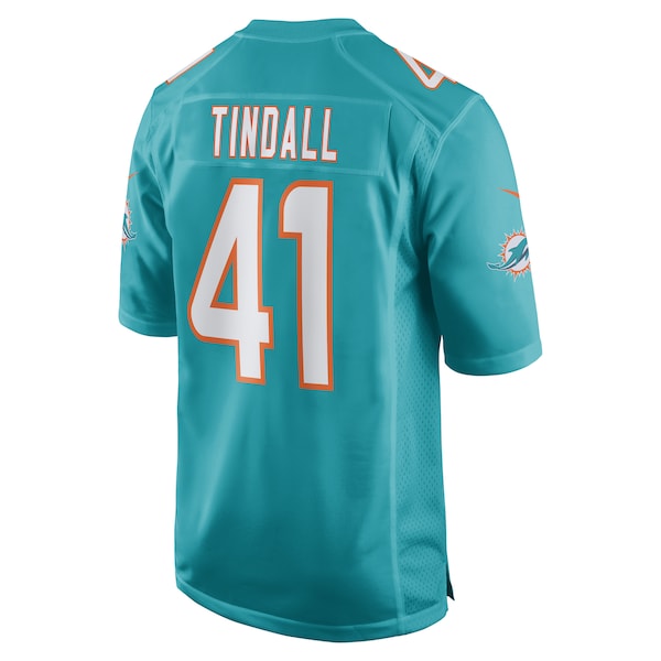 Channing Tindall Miami Dolphins Nike Game Player Jersey - Aqua - Image 3