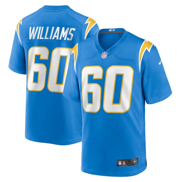 Bucky Williams Los Angeles Chargers Nike Team Game Jersey - Powder Blue
