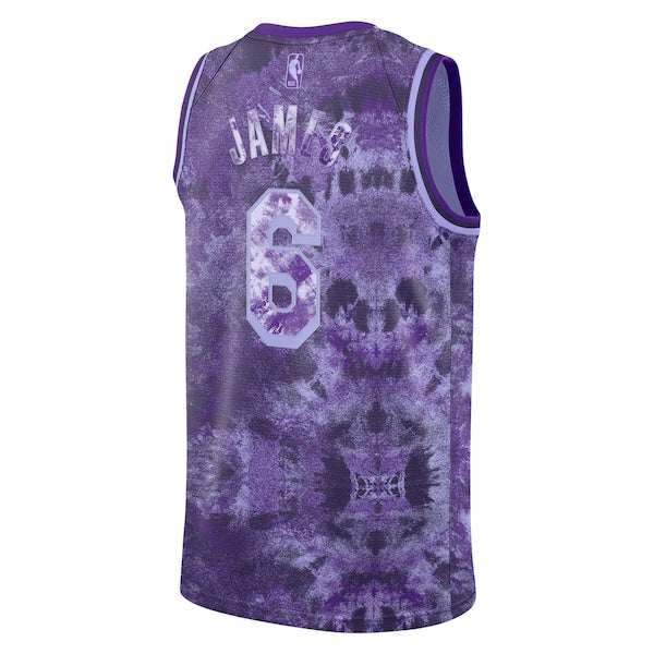 LeBron James Los Angeles Lakers Nike Unisex Select Series Swingman Jersey - Purple - Image 3