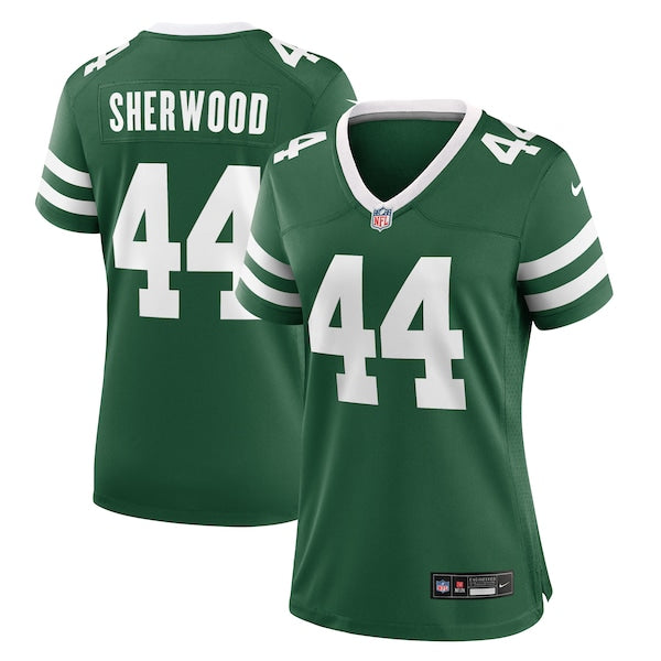 Jamien Sherwood New York Jets Nike Women's Team Game Jersey - Legacy Green - Image 7