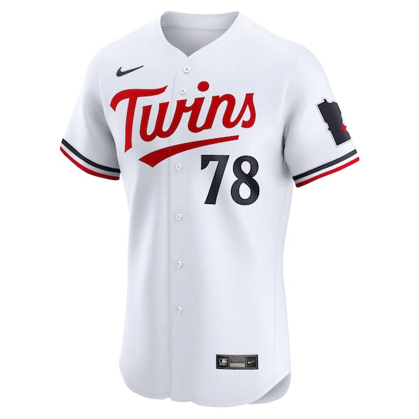 Simeon Woods Richardson Minnesota Twins Nike Home Elite Player Jersey - White - Image 2