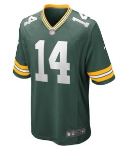 Alternative view of Don Hutson Green Bay Packers Nike Retired Player Jersey - Green