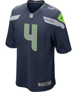 Alternative view of Michael Dickson Seattle Seahawks Nike Game Jersey - College Navy