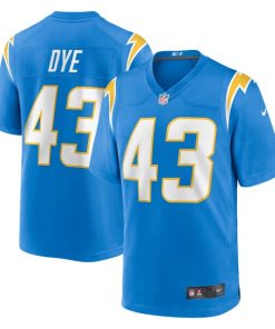 Troy Dye Los Angeles Chargers Nike  Game Jersey -  Powder Blue
