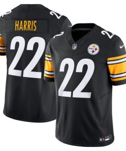 Najee Harris Pittsburgh Steelers Nike Vapor F.U.S.E. Limited Jersey - Black/White