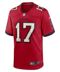 Alternative view of Raleigh Webb Tampa Bay Buccaneers Nike  Game Jersey -  Red