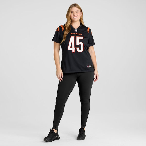 Maema Njongmeta Cincinnati Bengals Nike Women's Game Jersey - Black - Image 6