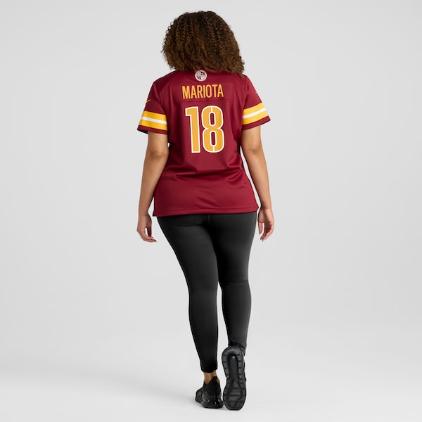 Marcus Mariota Washington Commanders Nike Women's Game Jersey - Burgundy - Image 5