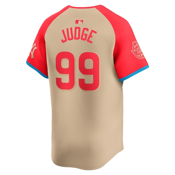 Aaron Judge American League Nike 2024 MLB All-Star Game Limited Player Jersey - Cream - Image 4