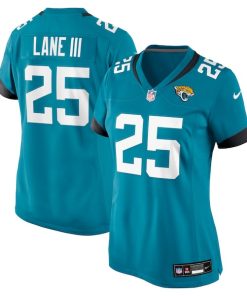 Rayuan Lane III Jacksonville Jaguars Nike Women's Team Game Jersey -  Teal
