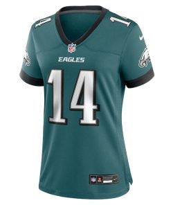 Alternative view of Sam Howell Philadelphia Eagles Nike Women's Team Game Jersey - Midnight Green