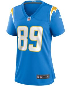 Alternative view of Donald Parham Jr. Los Angeles Chargers Nike Women's Game Jersey - Powder Blue