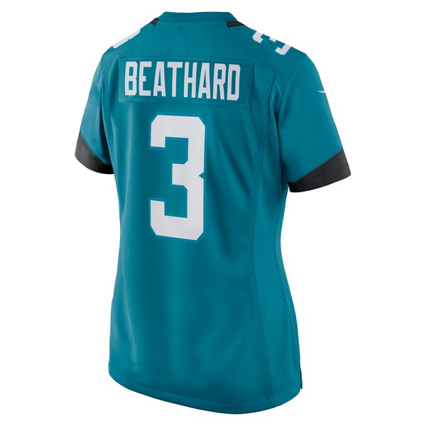 C.J. Beathard Jacksonville Jaguars Nike Women's Game Jersey - Teal - Image 3