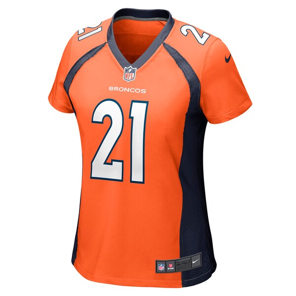K'Waun Williams Denver Broncos Nike Women's Game Jersey - Orange - Image 2