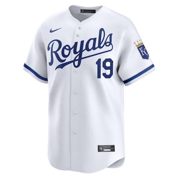 Michael Massey Kansas City Royals Nike Home Limited Player Jersey - White - Image 2