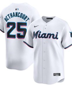 Christian Bethancourt Miami Marlins Nike Home Limited Player Jersey - White