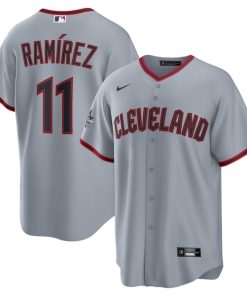 Jos¨¦ Ram¨ªrez Cleveland Guardians Nike 2025 MLB All-Star Game Road Replica Player Jersey - Gray