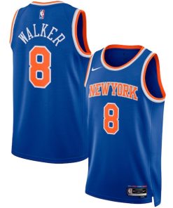 Kemba Walker New York Knicks Nike Unisex Swingman Jersey - Icon Edition - Blue