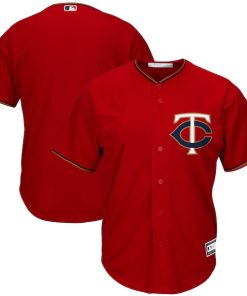 Minnesota Twins Big & Tall Replica Team Jersey - Red