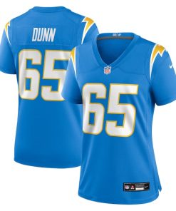 Michael Dunn Los Angeles Chargers Nike Women's Team Game Jersey -  Powder Blue