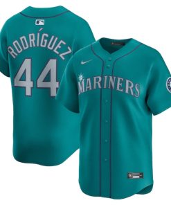 Men's Seattle Mariners Julio Rodr¨ªguez Nike Alternate Limited Player Jersey - Teal/White