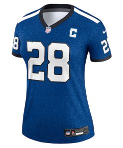 Alternative view of Jonathan Taylor Indianapolis Colts Nike Women's Alternate Legend Jersey - Royal