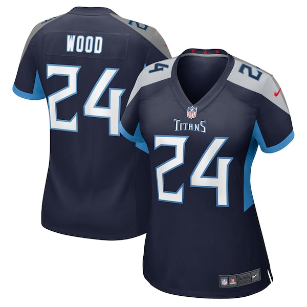 Julius Wood Tennessee Titans Nike Women's Game Jersey - Navy