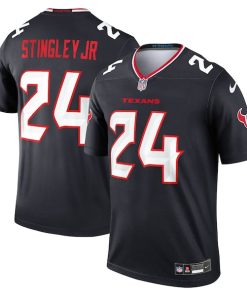 Derek Stingley Jr. Houston Texans Nike Team Legend Player Performance Top - Navy