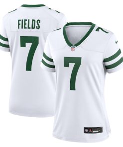 Justin Fields New York Jets Nike Women's Game Jersey -  White