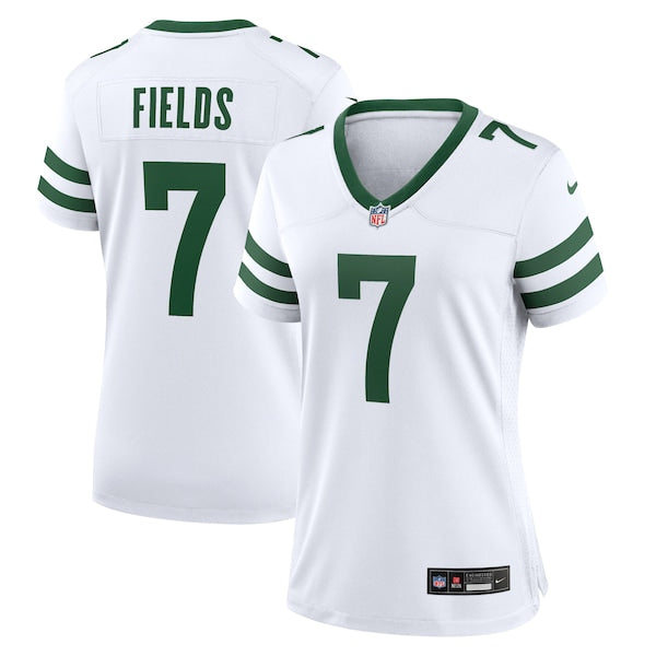 Justin Fields New York Jets Nike Women's Game Jersey - White