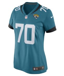 Alternative view of Cole Van Lanen Jacksonville Jaguars Nike Women's Game Player Jersey - Teal