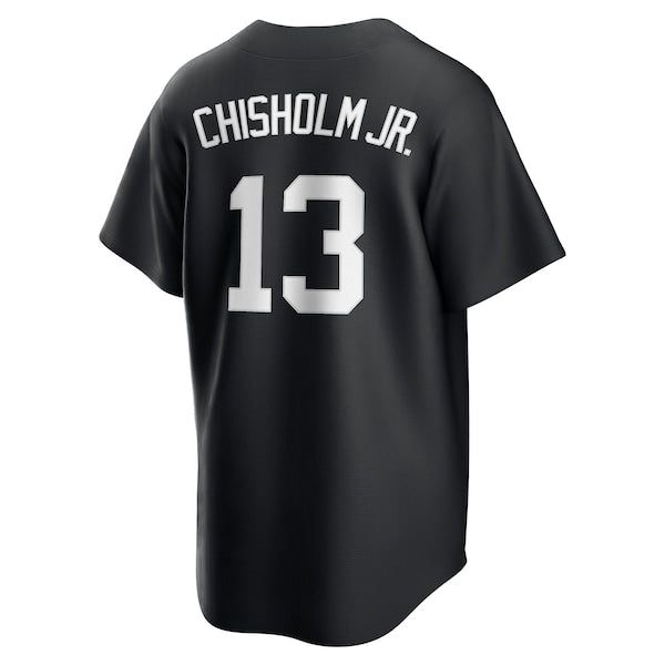 Jazz Chisholm Jr. New York Yankees Nike Replica Player Jersey - Black - Image 3