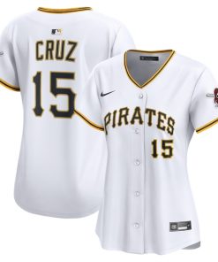 Oneil Cruz Pittsburgh Pirates Nike Women's Home Limited Player Jersey - White