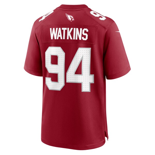 Carlos Watkins Arizona Cardinals Nike Game Player Jersey - Cardinal - Image 3